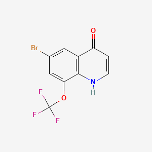 6-Bromo-8-(trifluoromethoxy)quinolin-4(1H)-one