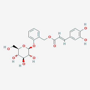 molecular formula C22H24O10 B15290935 Populoside 