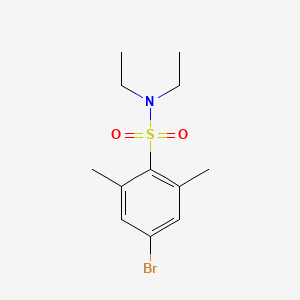 molecular formula C12H18BrNO2S B1529096 4-溴-N,N-二乙基-2,6-二甲基苯磺酰胺 CAS No. 1704068-55-2