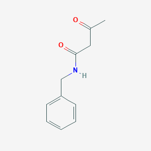 molecular formula C11H13NO2 B015291 N-苄基乙酰乙酰胺 CAS No. 882-36-0