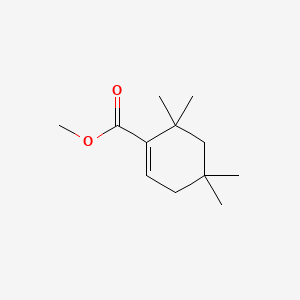 molecular formula C12H20O2 B15291016 Methyl 4,4,6,6-tetramethylcyclohex-1-ene-1-carboxylate 