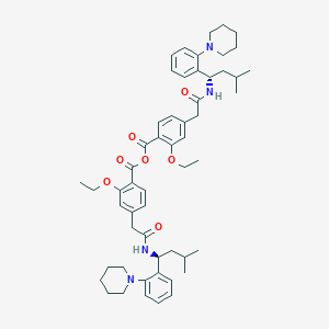 molecular formula C54H70N4O7 B15291073 Repaglinide Anhydride 