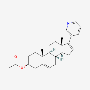 molecular formula C26H33NO2 B15291166 (3r)-Abiraterone acetate 