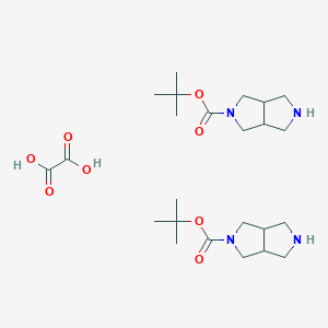 tert-Butyl octahydropyrrolo[3,4-c]pyrrole-2-carboxylate oxalate(2:1)
