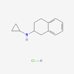 Cyclopropyl-(1,2,3,4-tetrahydro-naphthalen-2-yl)-amine hydrochloride