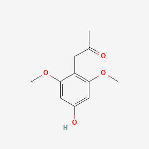 2-Propanone, 1-(4-hydroxy-2,6-dimethoxyphenyl)