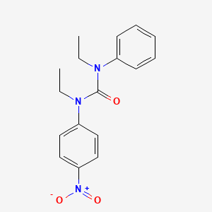 1,3-Diethyl-1-(4-nitrophenyl)-3-phenylurea