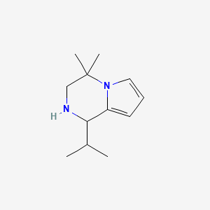 1-Isopropyl-4,4-dimethyl-1,2,3,4-tetrahydropyrrolo[1,2-a]pyrazine