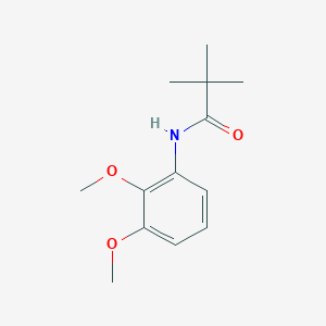 molecular formula C13H19NO3 B15291602 N-(2,3-Dimethoxyphenyl)-2,2-dimethylpropanamide 