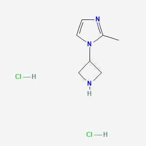 1-(azetidin-3-yl)-2-methyl-1H-imidazole dihydrochloride