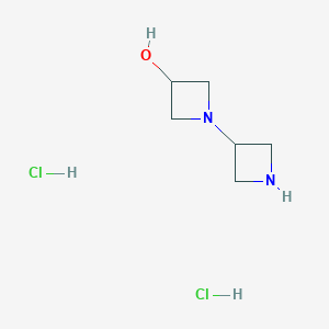 [1,3'-Biazetidin]-3-ol dihydrochloride