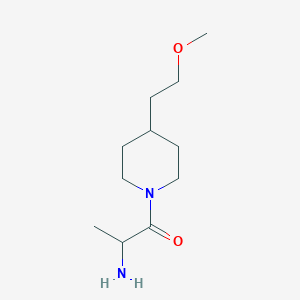 2-Amino-1-(4-(2-methoxyethyl)piperidin-1-yl)propan-1-one