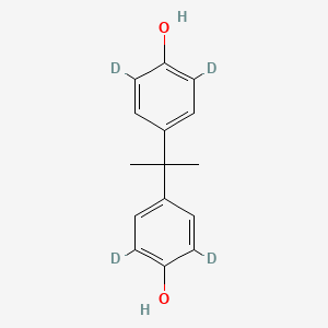 molecular formula C15H16O2 B1529184 Bisphenol-alpha-2,2',6,6'-d4 CAS No. 102438-62-0