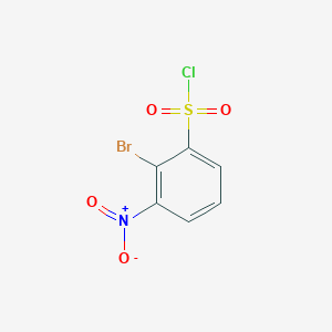 2-Bromo-3-nitrobenzene-1-sulfonyl chloride