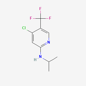 4-chloro-N-isopropyl-5-(trifluoromethyl)pyridin-2-amine