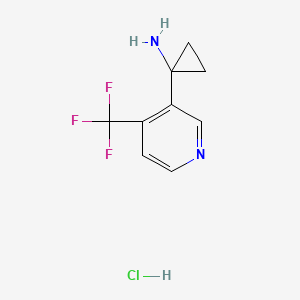 1-[4-(Trifluoromethyl)-3-pyridyl]cyclopropanamine hydrochloride