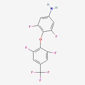 4-[2,6-Difluoro-4-(trifluoromethyl)phenoxy]-3,5-Difluoroaniline