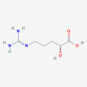 (R)-5-Guanidino-2-hydroxypentanoic acid