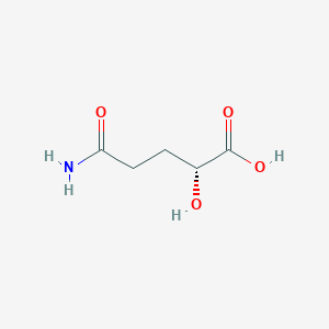 (2R)-5-amino-2-hydroxy-5-oxopentanoic acid