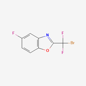 2-[Bromo(difluoro)methyl]-5-fluoro-1,3-benzoxazole