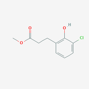Methyl 3-(3-chloro-2-hydroxyphenyl)propanoate