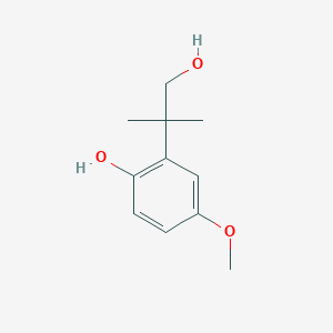 2-Hydroxy-5-methoxy-beta,beta-dimethyl-benzeneethanol