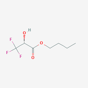 molecular formula C7H11F3O3 B1529231 正丁基 (2R)-3,3,3-三氟-2-羟基丙酸酯 CAS No. 1435901-72-6