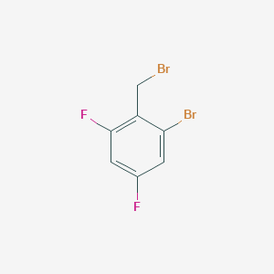 molecular formula C7H4Br2F2 B1529233 2-Bromo-4,6-difluorobenzyl bromide CAS No. 1807193-40-3