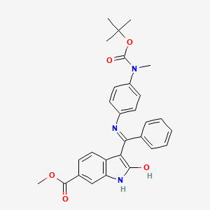 N-tert-Butyloxycarbonyl N-Methyl Nintedanib