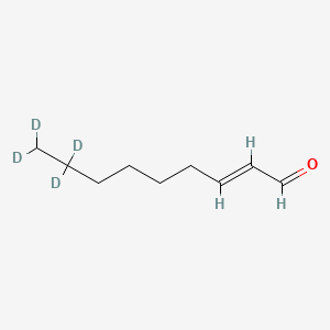 (E)-8,8,9,9-tetradeuterionon-2-enal