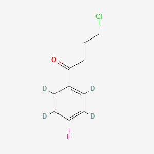 4-Chloro-4'-fluorobutyrophenone-d4