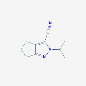 2-Isopropyl-2,4,5,6-tetrahydrocyclopenta[c]pyrazole-3-carbonitrile