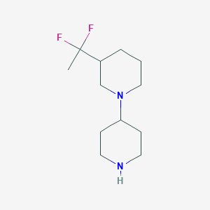 3-(1,1-Difluoroethyl)-1,4'-bipiperidine