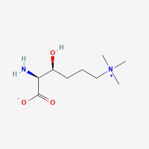 (2S,3S)-2-amino-3-hydroxy-6-(trimethylazaniumyl)hexanoate