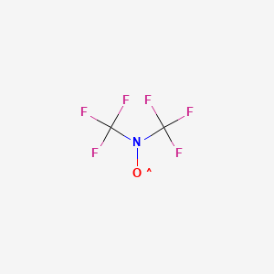 [Bis(trifluoromethyl)aminooxy]radical