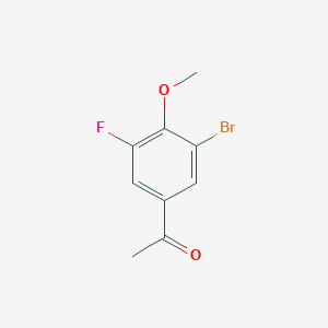 3-Bromo-5-fluoro-4-methoxyacetophenone