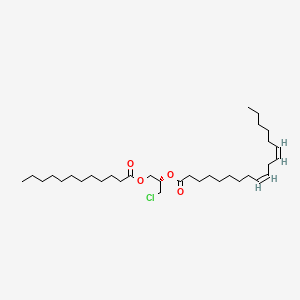 rac 1-Lauroyl-2-linoleoyl-3-chloropropanediol