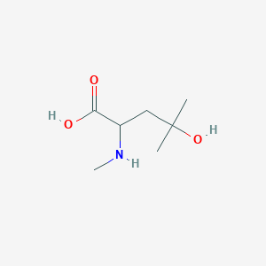 4-Hydroxy-4-methyl-2-(methylamino)pentanoic acid