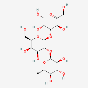 Fuc(a1-2)Gal(b1-4)keto-Fru