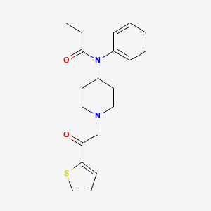 N-[1-[2-Oxo-2-(2-thienyl)ethyl]-4-piperidinyl]-N-phenylpropanamide