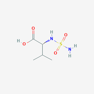 (2R)-3-methyl-2-(sulfamoylamino)butanoic acid