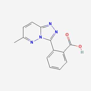 2-{6-Methyl-[1,2,4]triazolo[4,3-b]pyridazin-3-yl}benzoic acid
