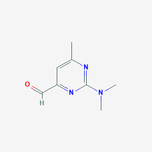2-(Dimethylamino)-6-methylpyrimidine-4-carbaldehyde