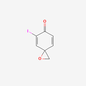 5-Iodo-1-oxaspiro[2.5]octa-4,7-dien-6-one