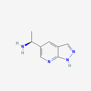 (S)-1-(1H-Pyrazolo[3,4-b]pyridin-5-yl)ethanamine