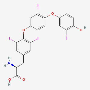 (S)-2-Amino-3-(4-(4-(4-hydroxy-3-iodophenoxy)-3-iodophenoxy)-3,5-diiodophenyl)propanoic Acid