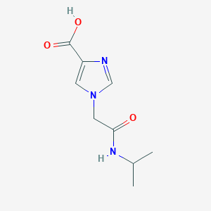 1-(2-(isopropylamino)-2-oxoethyl)-1H-imidazole-4-carboxylic acid