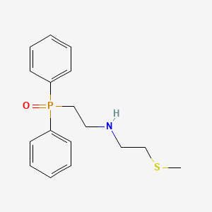 (2-((2-(Methylthio)ethyl)amino)ethyl)diphenylphosphine oxide