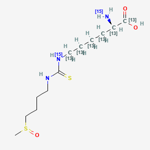 N6-({[3-(Methylsulfinyl)propyl]amino}carbonothioyl)lysine-13C6,15N2