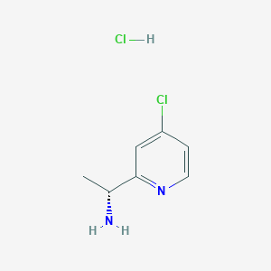 (R)-1-(4-Chloropyridin-2-YL)ethanamine hcl